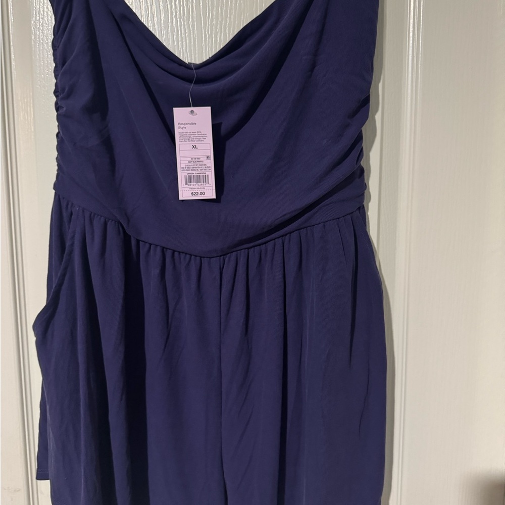 Wild Fable Navy Jumpsuit